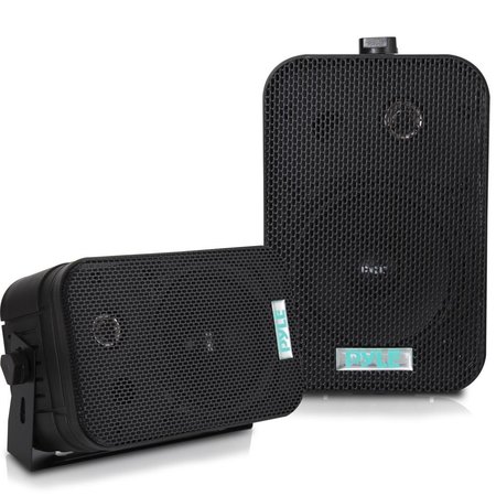 PYLE 5.25" Indoor/Outdoor Waterproof Speakers (Black) PDWR40B